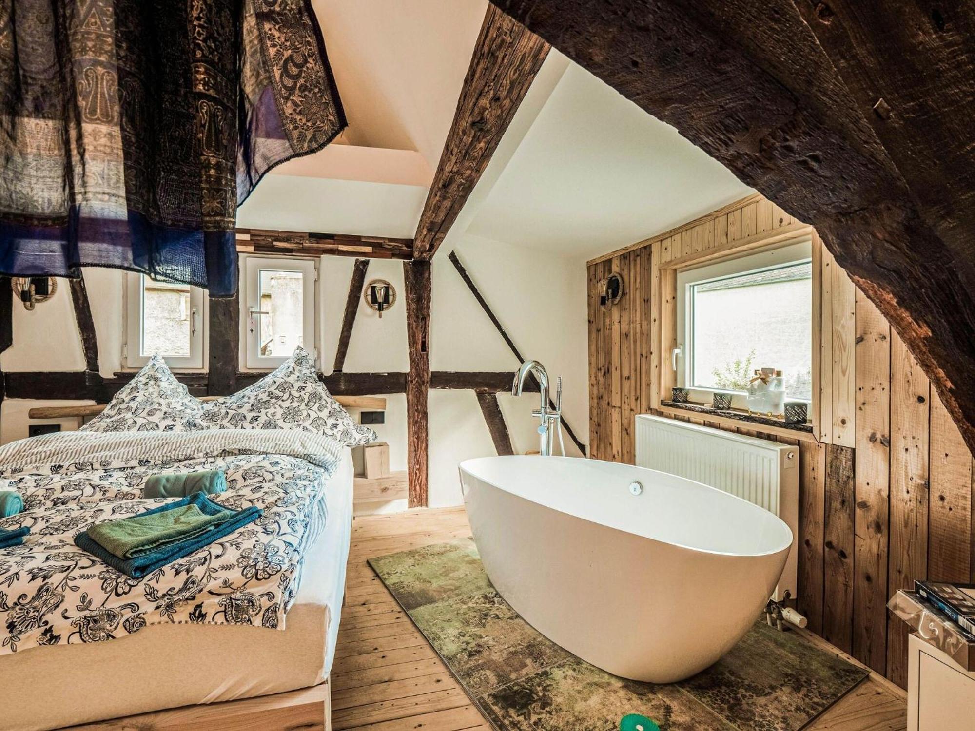 Cosy Holiday Home In Sankt Goarshausen With Barbecue Bagian luar foto