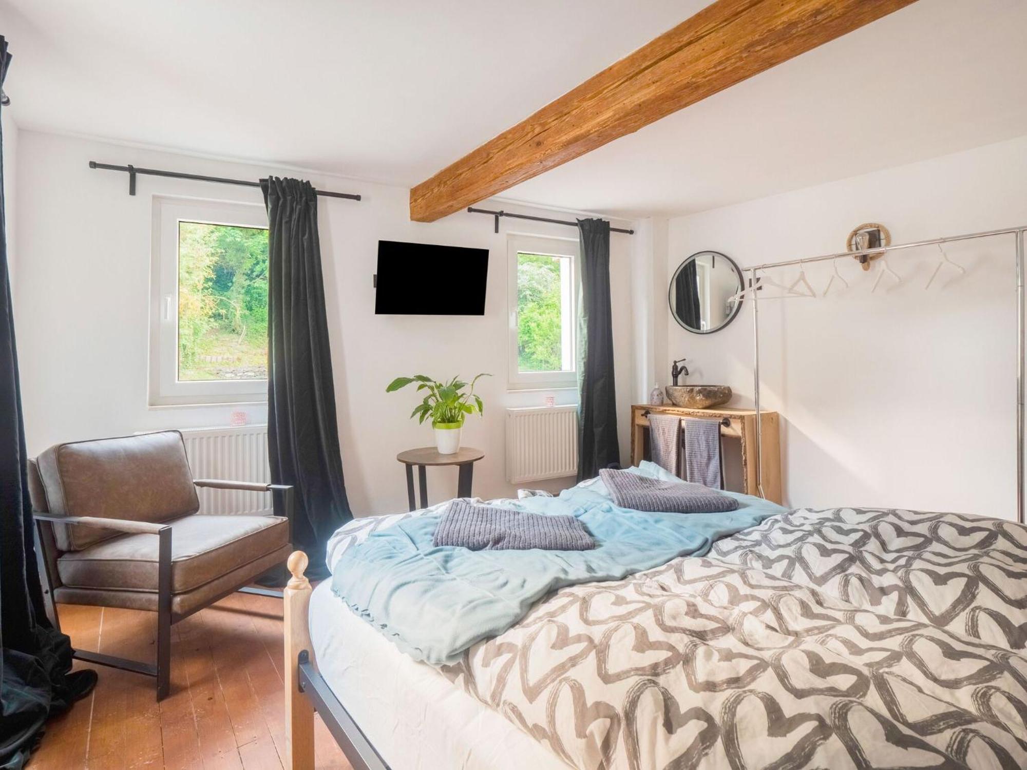 Cosy Holiday Home In Sankt Goarshausen With Barbecue Bagian luar foto