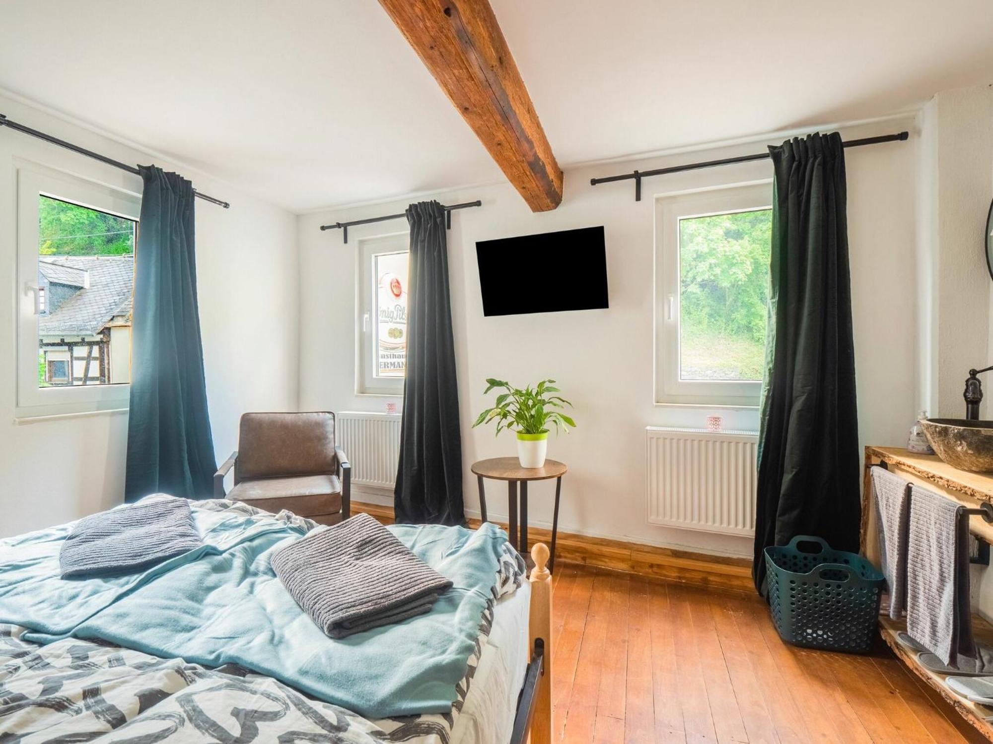Cosy Holiday Home In Sankt Goarshausen With Barbecue Bagian luar foto