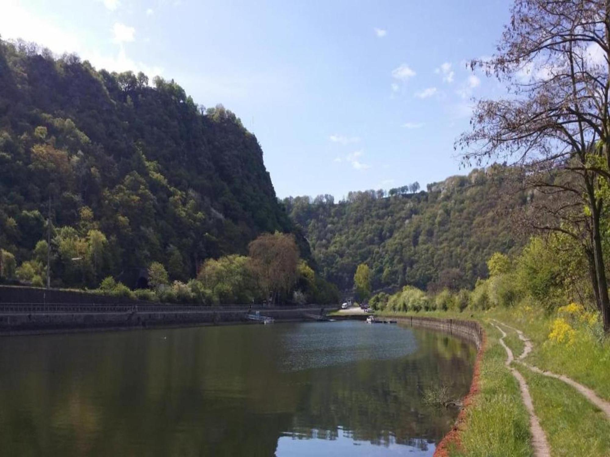 Cosy Holiday Home In Sankt Goarshausen With Barbecue Bagian luar foto